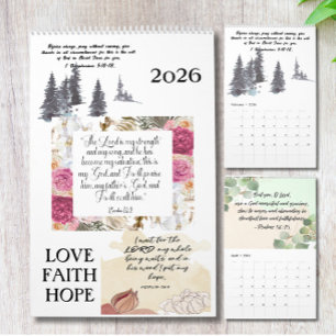 Bibelvers 2026 Wandkalender