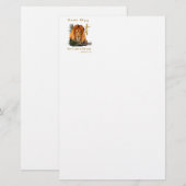 Bibelvers Briefpapier (Vorne/Hinten)
