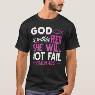 Bibelvers christliches Gebet Jesus Herr Heiland Go T-Shirt