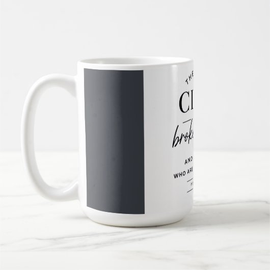Bibelvers - Der Herr ist nah Kaffeetasse (Links)