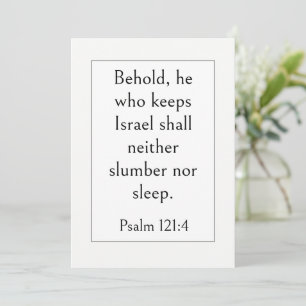 Bibelvers für Schlaf, Psalm 127:2, Modern Einfach Einladung