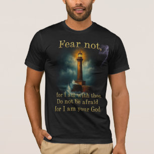 Bibelvers Fürchte dich nicht, denn ich bin bei dir T-Shirt