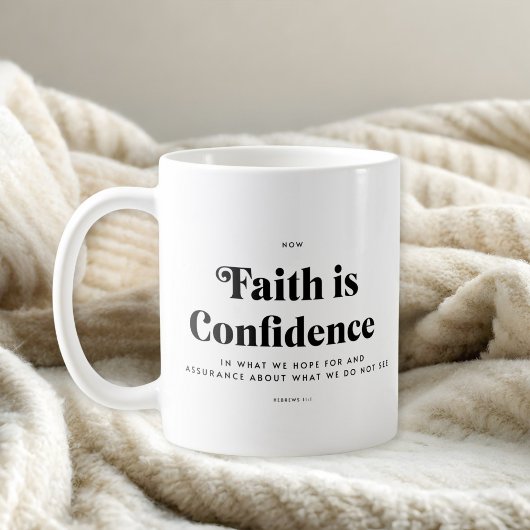 Bibelvers Hebräer 11:1 Tasse