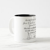 BIBELVERS - Hebräer 6:19 - Kaffeetasse (Vorderseite Links)