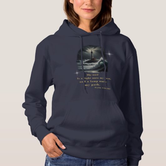 Bibelvers Hoodie (Vorderseite)