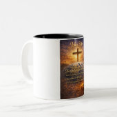 Bibelvers Johannes 3:16 Kaffeetasse (Vorderseite Links)