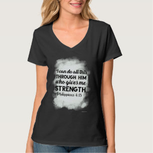 Bibelvers Kirchlich Christlich Glaube Jesus Religi T-Shirt