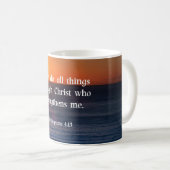 Bibelvers, Philipper 4:13, Kaffeetasse (VorderseiteRechts)