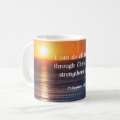 Bibelvers, Philipper 4:13, Kaffeetasse (Vorderseite Links)