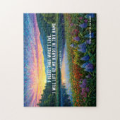 Bibelvers Psalmen Puzzle (Vertikal)