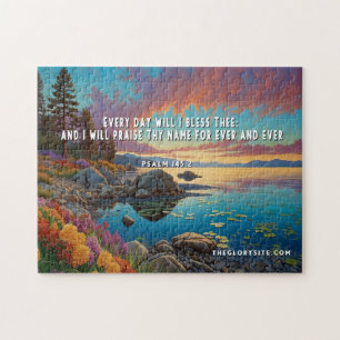 Bibelvers Psalmen Puzzle