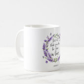 Bibelvers-Schalen Kaffeetasse (Vorderseite Links)