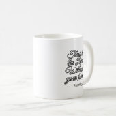 Bibelvers: Sprüche 3,5 Kaffeetasse (VorderseiteRechts)
