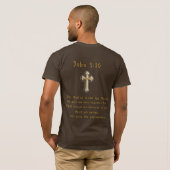 Bibelvers T-Shirt (Schwarz voll)