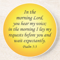 Bibelvers-Untersetzer Psalm 5 3