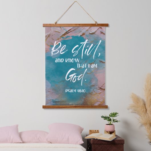 Bibelvers Wandkunst Hängende Tapete (Schlafzimmer)