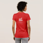 Bibelverse, aber Gotthypografie personalizeT-Shirt T-Shirt (Schwarz voll)