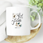 Bibelverse Alle Dinge sind mit Gott möglich Kaffeetasse