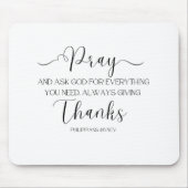 Bibelverse auf der Maus-Pad Mousepad (Vorne)