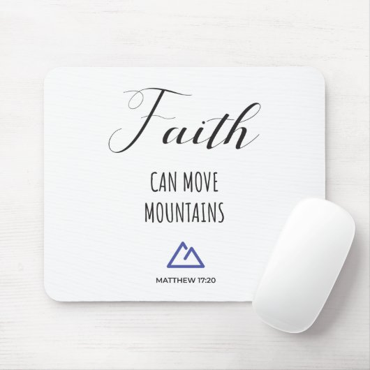 Bibelverse auf der Treuhandfläche Mousepad (Mit Mouse)