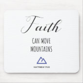 Bibelverse auf der Treuhandfläche Mousepad (Vorne)