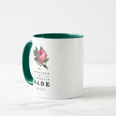 Bibelverse aus Angst und wunderbar gemachte Rose Tasse (Vorderseite Links)