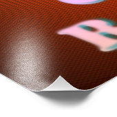 Bibelverse aus den Römern 3:23. Fotodruck (Ecke)