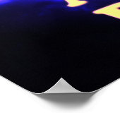 Bibelverse aus der Deuteronomie 8:2. Poster (Ecke)