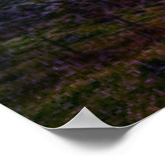 Bibelverse aus Psalm 145:8. Poster (Ecke)