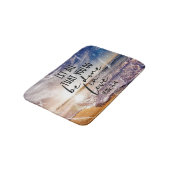 Bibelverse Bath Mat Badematte (Schrägansicht)