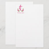 Bibelverse Briefpapier (Vorne/Hinten)