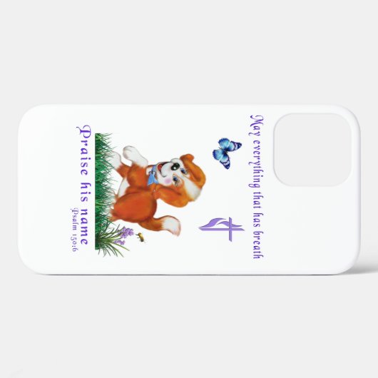 Bibelverse Case-Mate iPhone Hülle (Rückseite (Horizontal))