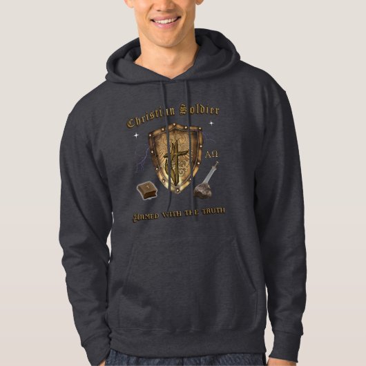 Bibelverse Christlich Hoodie (Vorderseite)