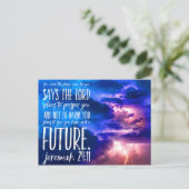 Bibelverse Christliche Bibel Bibelangebot Postkarte (Stehend Vorderseite)