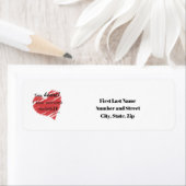 Bibelverse Christliche Rücksendeadressen-Aufkleber (Insitu)