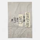 Bibelverse: Der Herr ist mein Licht und mein Sohn Handtuch (Vertikal)