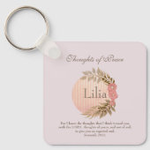 Bibelverse des Friedens Schlüsselanhänger (Vorderseite)