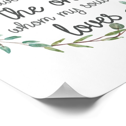 Bibelverse, die ich gefunden habe poster (Ecke)