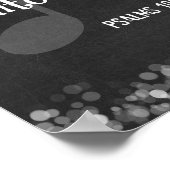 Bibelverse: Ein fröhliches Geräusch machen Poster (Ecke)