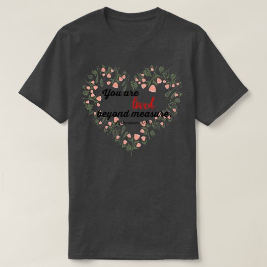 Bibelverse Ephesianer T-Shirt (Design vorne)