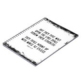 Bibelverse: Flüge als Adler Notizblock (Linke Seite)