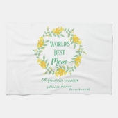 Bibelverse für die beste Mama der Welt Geschirrtuch (Horizontal)