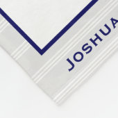 Bibelverse für Kinder, maßgeschneidert Fleecedecke (Ecke)