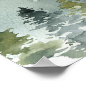 Bibelverse Gebirgsschrift Poster (Ecke)