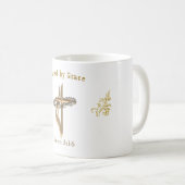 Bibelverse gerettet von Grace Kaffeetasse (VorderseiteRechts)