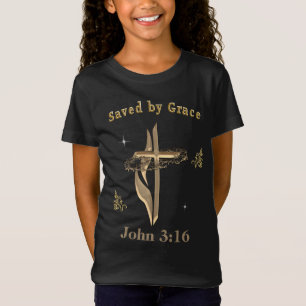 Bibelverse gerettet von Grace T-Shirt