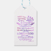 Bibelverse-Geschenk-Tag Geschenkanhänger (Vorderseite)