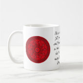 Bibelverse Hochheben Zitat Römer 15:13 Kaffeetasse (Links)