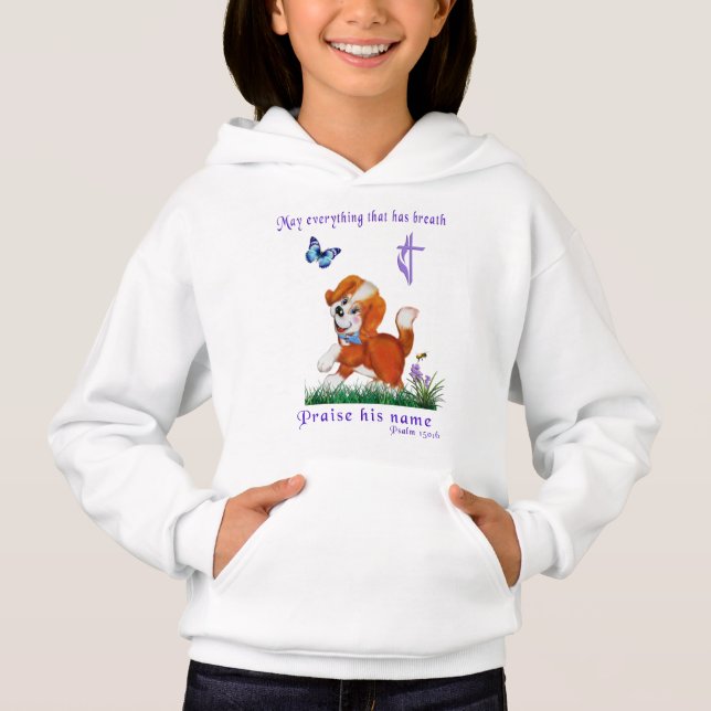 Bibelverse Hoodie (Vorderseite)