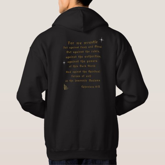 Bibelverse Hoodie (Rückseite)